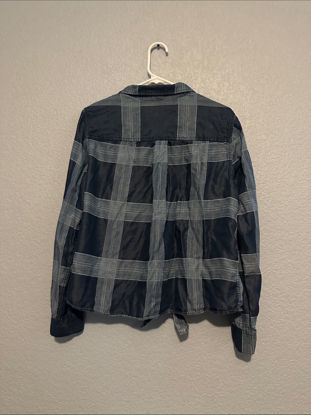 Anthropologie Cloth & Stone Plaid Top - Picture 7 of 7